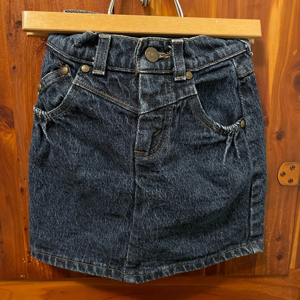 Vintage Levis Girls Denim Skirt
